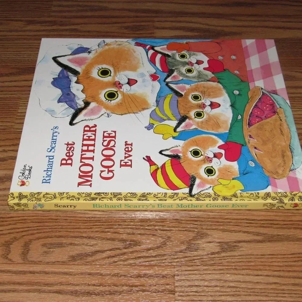 Richard Scarry's BEST MOTHER GOOSE EVER Book
